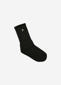Classic Crew Socks Black (2x Pairs)