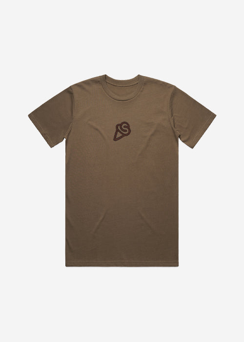 Classic Tonal T-Shirt Brown