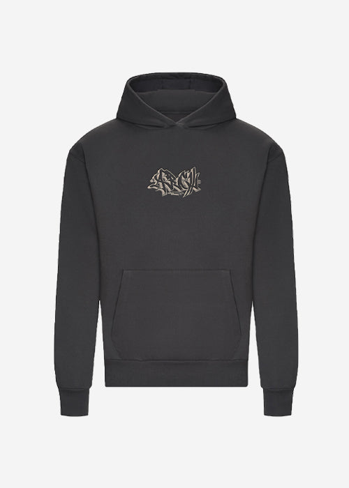 Hermanos' Embroidered Hoodie Black – The Arch Company