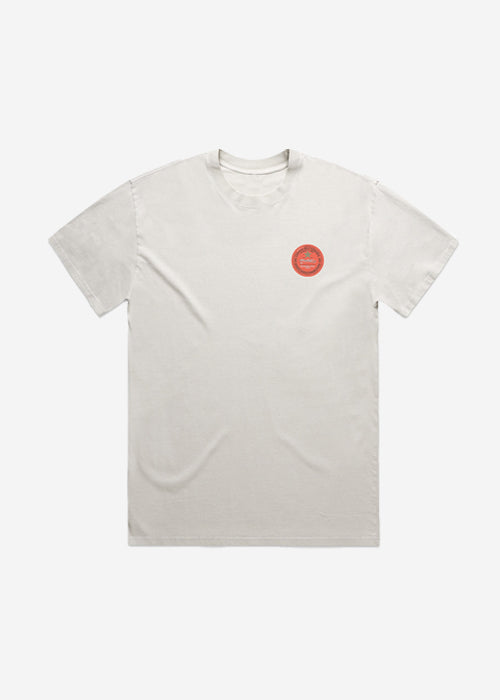 'Hermanos' T-shirt, 'Faded Bone'