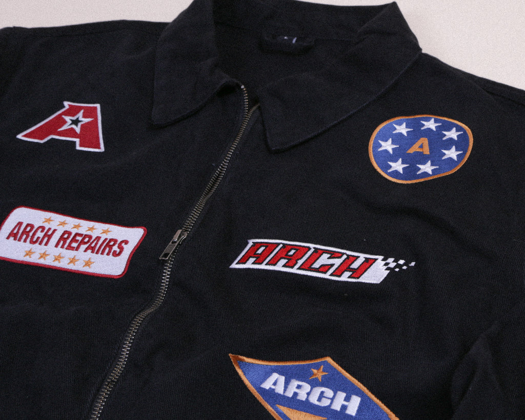 COMING SOON Patchwork Garage Jacket