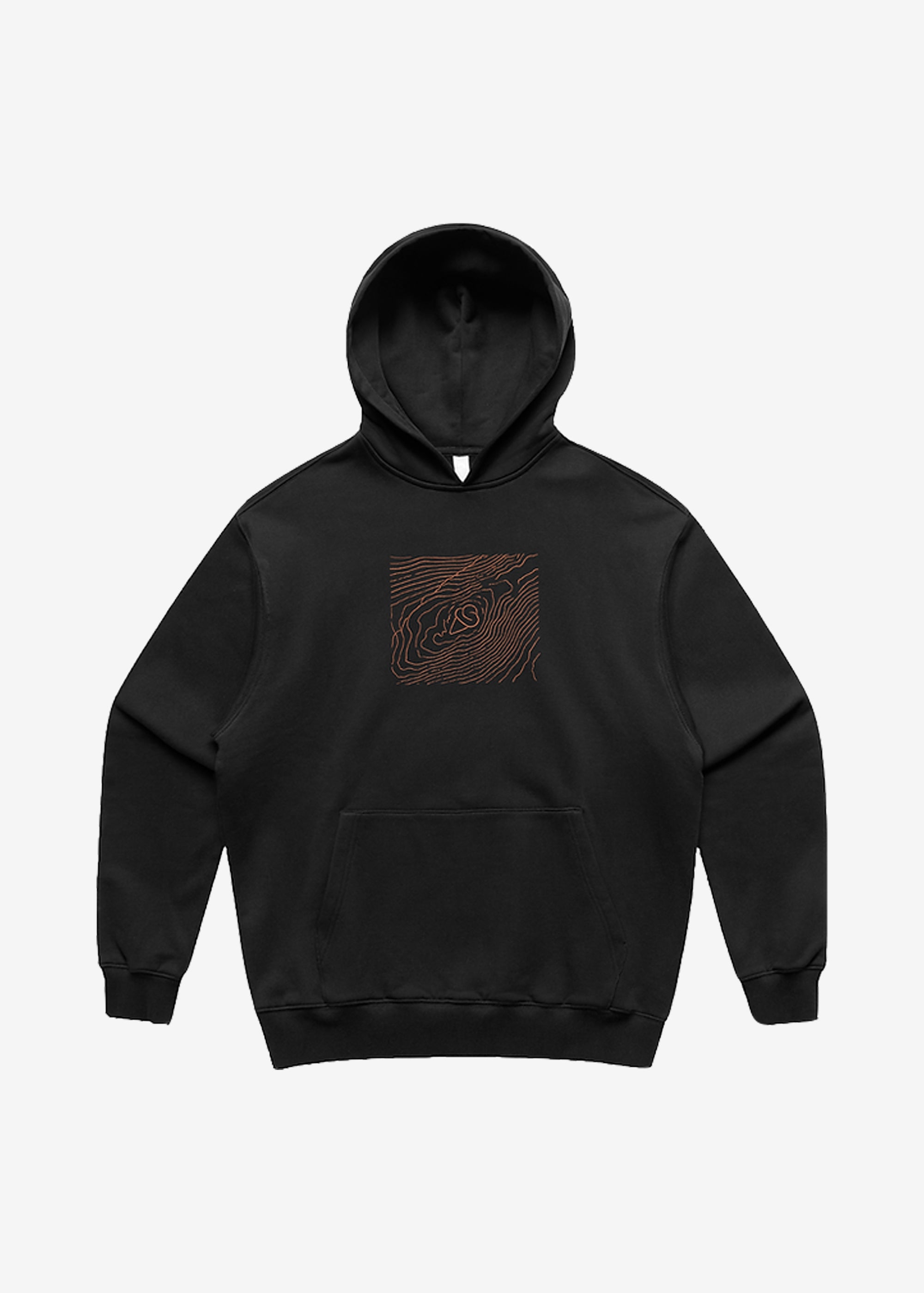 Topography Embroidered Hoodie