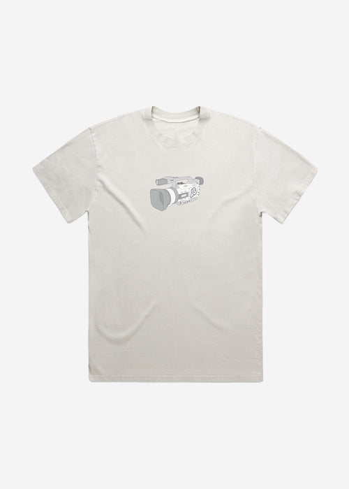 'Not a VX' T-Shirt, Faded Off-White